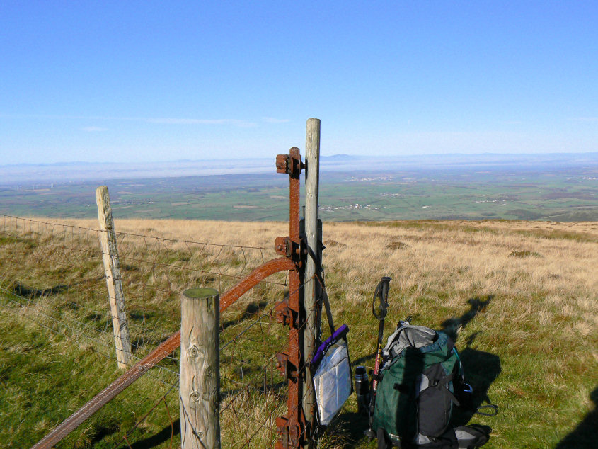 Burnbank Fell's summit Burnbank Fell's summit